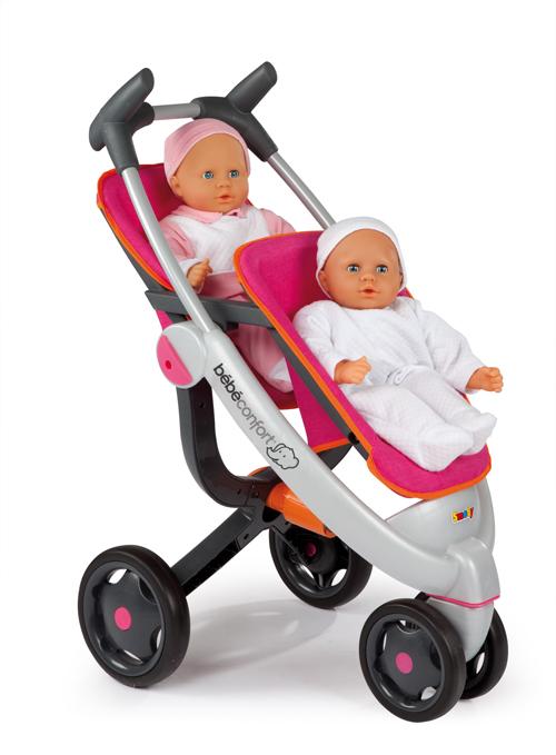 Jouet poussette double bebe confort top
